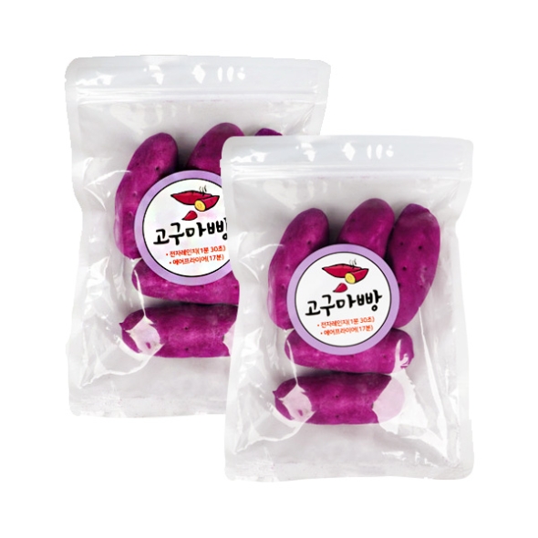 [단짠예찬] 말랑촉촉 고구마빵 600gx2팩/3팩/5팩 (팩당120gx5개입)