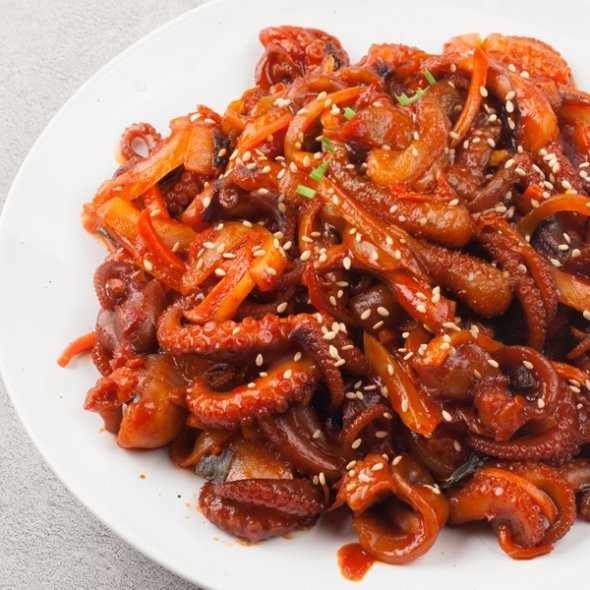 [수작] 매콤달콤한 양념쭈꾸미 볶음 [500g-3kg]