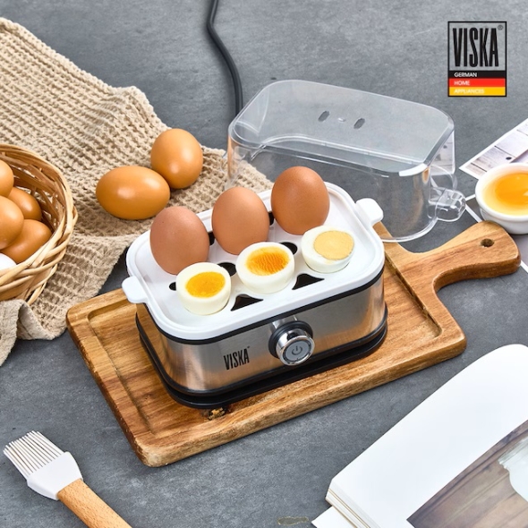 비스카 마이키친 전기 계란찜기 6구VK-E606   