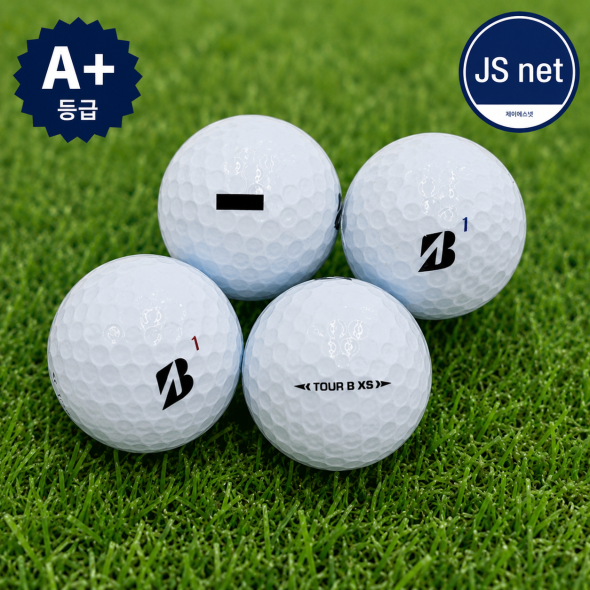 [제이에스넷] 브리지스톤 TOUR B TIGER 3피스 로스트볼 A+ 10개입 (화이트)