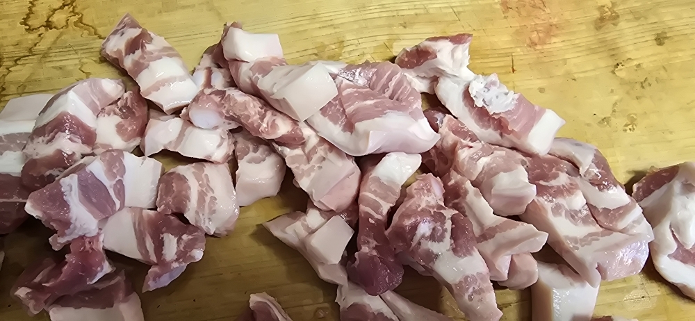 [청년미트] 1+등급 한돈 오겹살 500g (구이용/수육용/찌개용)