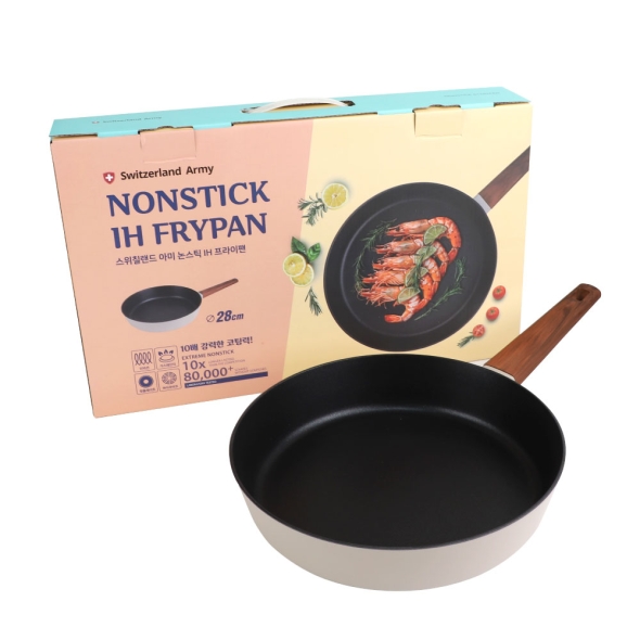 [스위칠랜드아미] 논스틱 IH 프라이팬 28cm (택)
