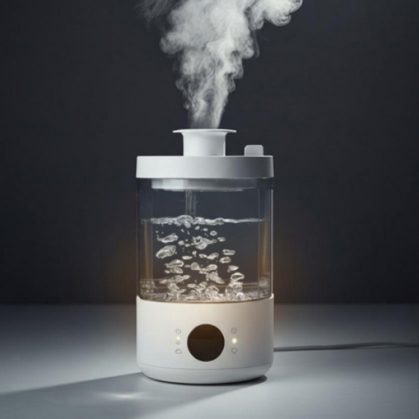 [마이프랜드]유리 가열식 무드등 가습기