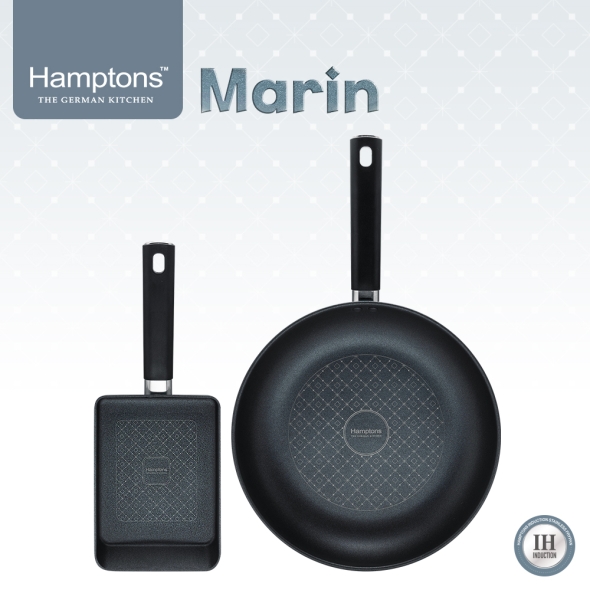 [Hamptons] 햄튼 마린(Marin) 인덕션 후라이팬 2종세트-C