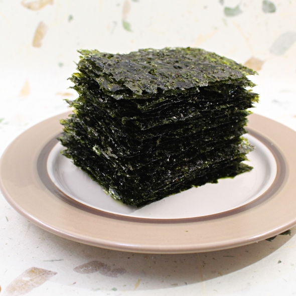 [보름데이] 조미 돌김 6봉 먹기좋게 자른김 즉석구이김 바로군 시장김