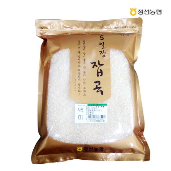 [정선농협] 오일장잡곡 백미 1kg/2kg/4kg