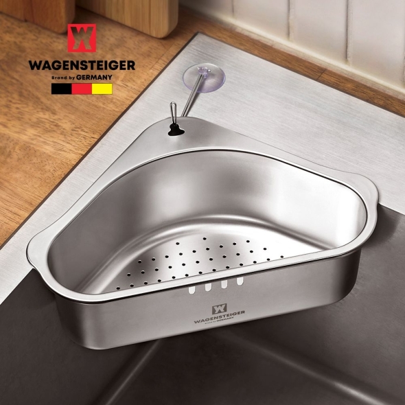 [만원의행복] 바겐슈타이거 스텐304 싱크대 코너바스켓