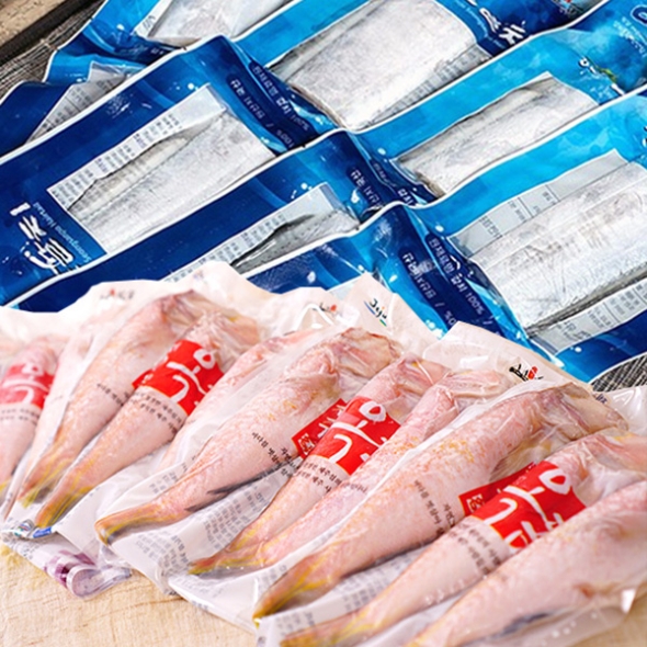 [제주특선] 제주맛남 은갈치 2마리(중대)+통옥돔 1팩(3마리)