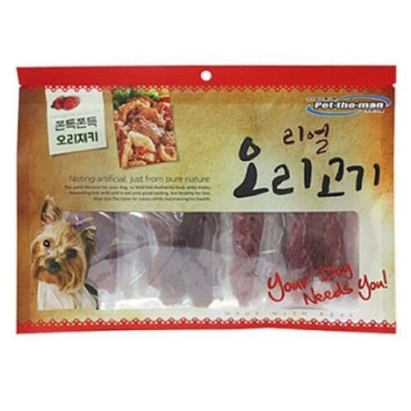  [반려동물] 참좋은간식 리얼 오리져키 300gx5팩 