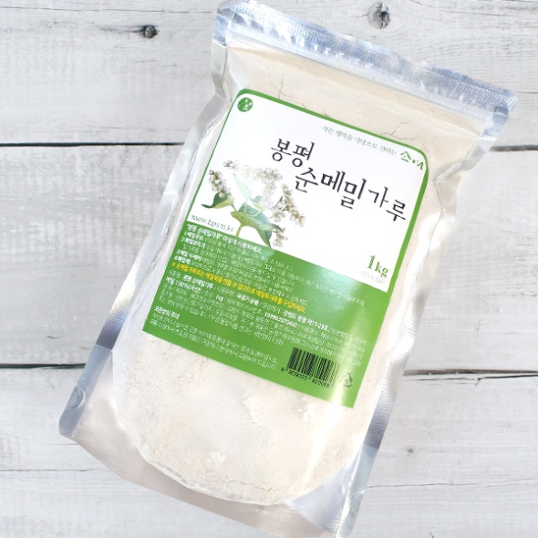 [메밀촌] 봉평 순 메밀가루 1봉/2봉 (봉당 1kg)