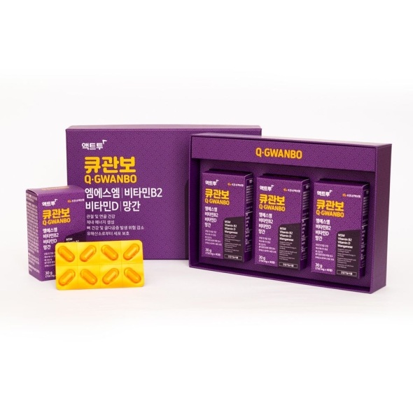 [액트투] 큐관보 750mg x 120정