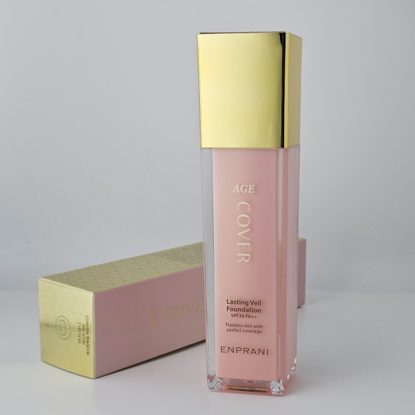 엔프라니 에이지 커버 래스팅베일 파운데이션 45g 매끈한 피부결