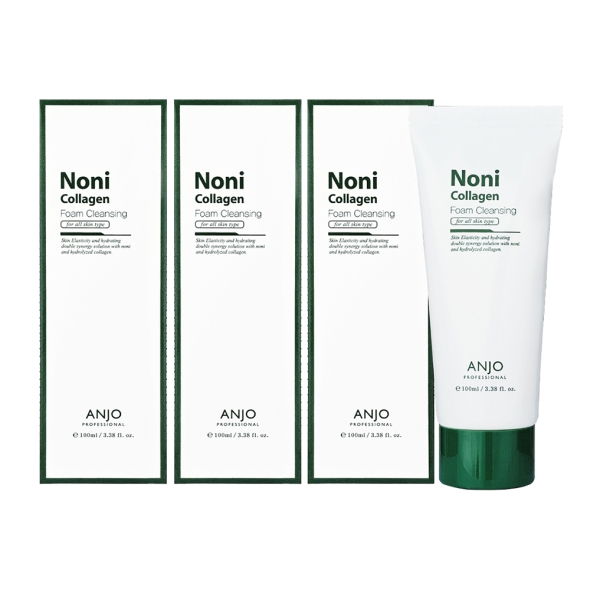 [앙쥬] [1+1+1] 노니콜라겐 모공 폼클렌징 100ml 3개