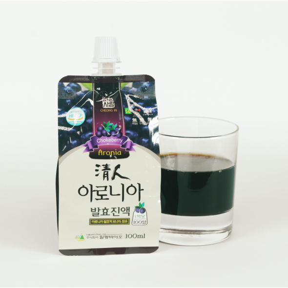 [신한카드 할인] 청인 아로니아 발효진액 100ml x 60포