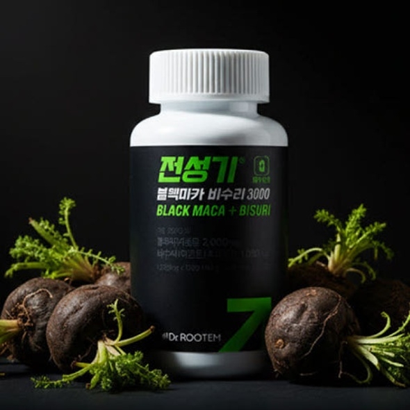 닥터루템 블랙마카 비수리 야관문 아르기닌 120정, 1박스