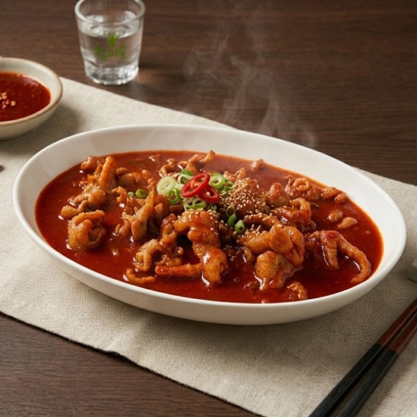 [단짠예찬] 국내산 국물 무뼈닭발 1팩/2팩/3팩 (팩당 400g)