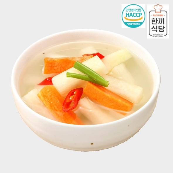 [한울김치] 한끼식당  우리 농산물 100% 동치미 3kg