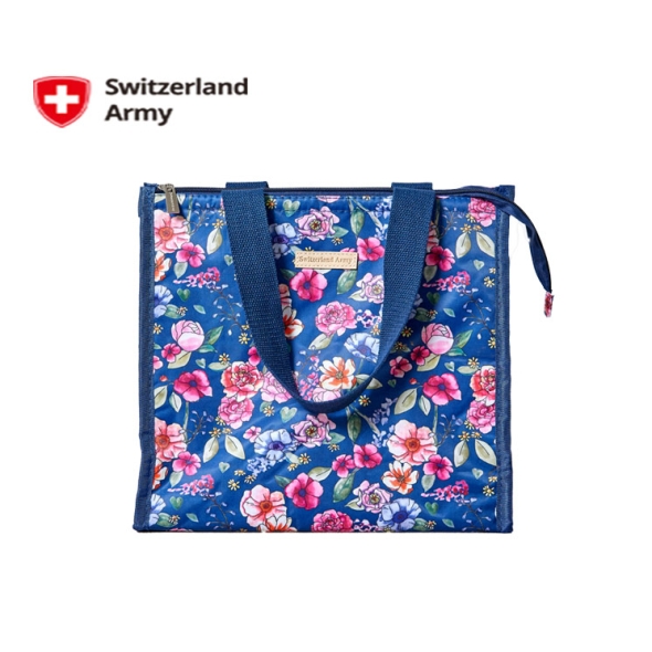 [스위칠랜드아미] 쿨러백_네이비 플라워 15L_OPP