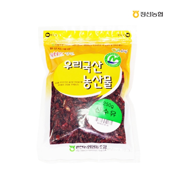 [정선농협] 오일장 약선재료 산수유 1봉/2봉 (봉당250g)