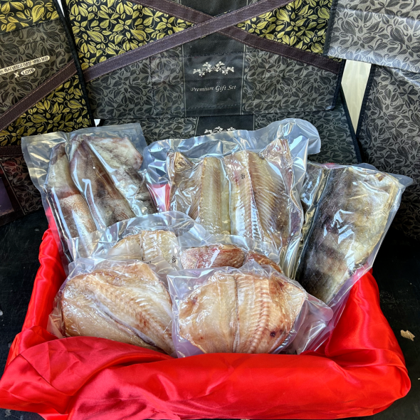 [명절선물SET-4]  반건조열기4미+반건조임연수2미+국산오징어4미