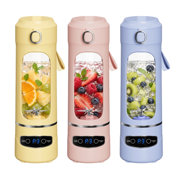 [쿠팸] M5 휴대용 무선 미니 텀블러 믹서기 400ml