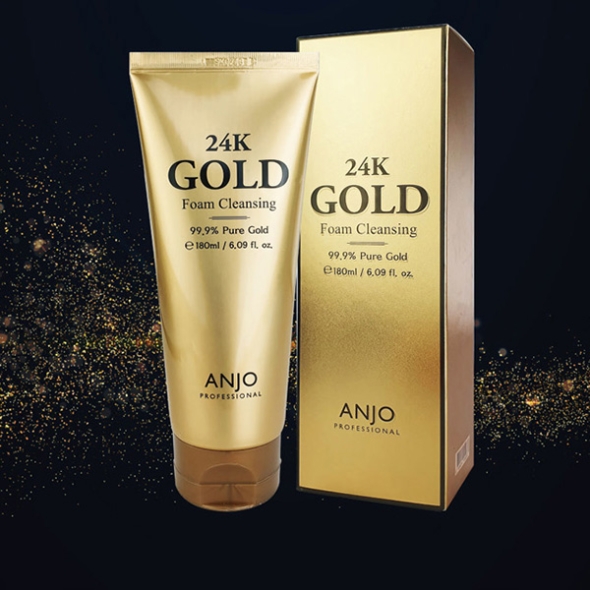 앙쥬 24K 골드 폼클렌징 100ml  5개