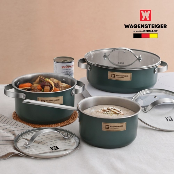 바겐슈타이거 파머스 IH 3종 냄비 세트(그린)