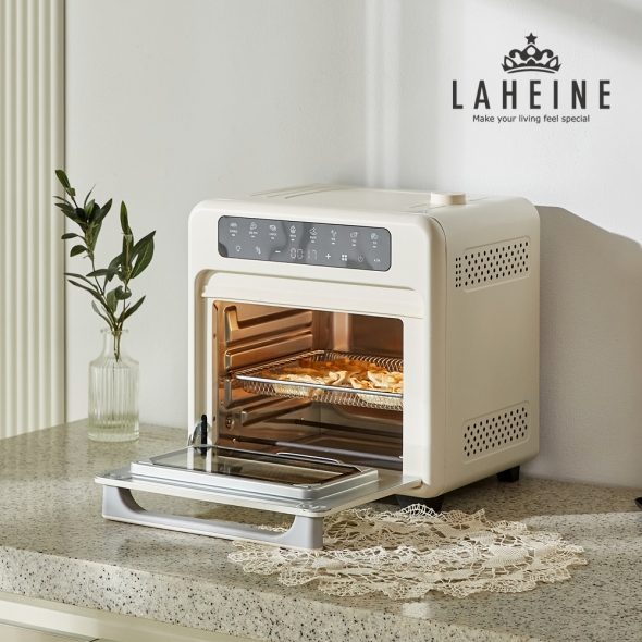[★특별할인][라헨느] 더 퀸 304 올스텐 디지털 스팀오븐 에어프라이어 16리터 (식품건조기능) LHN-OV3200W