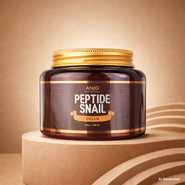 [앙쥬][짐승용량] 유럽인증 펩타이드 스네일크림 280ml