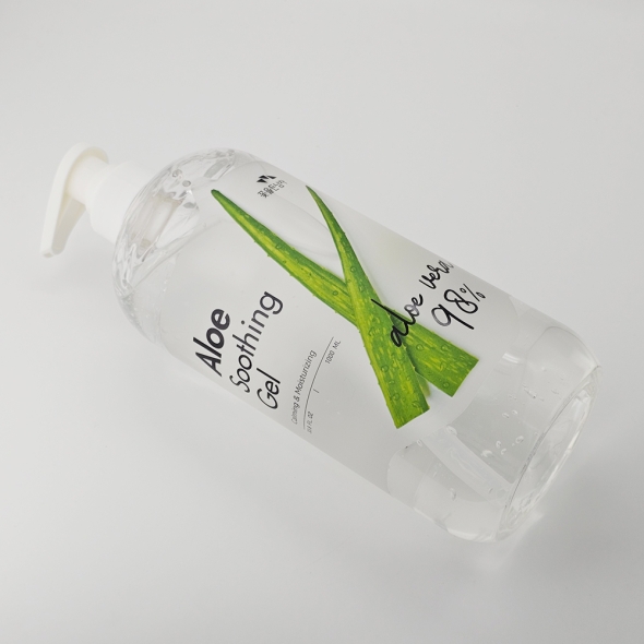 꽃을든남자 리얼 알로에 수딩젤 1000ml 대용량 수분이 꽉 차 더 촉촉한 수딩겔