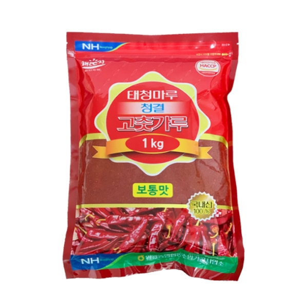 [26년산] 영광농협 태청마루 청결 고춧가루 1kg [보통맛/매운맛]