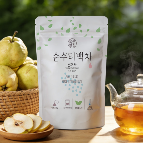 [순수티백]순수한집 모과차 티백 1팩 50개입