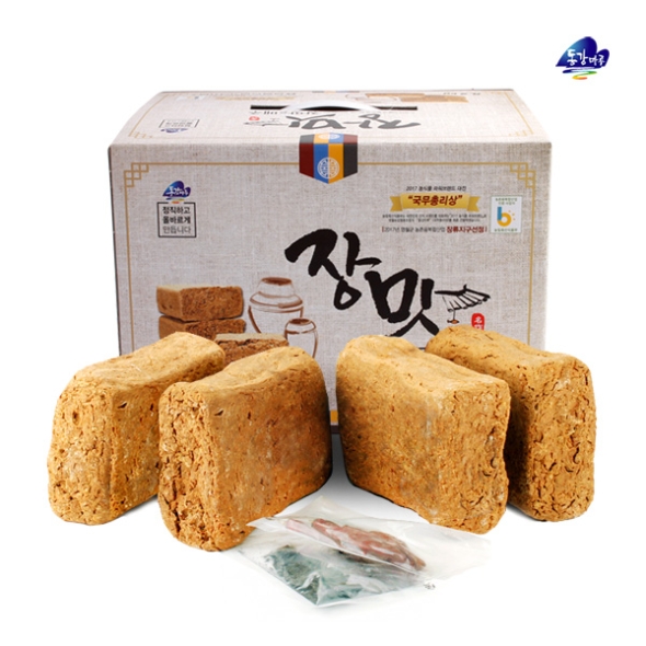 [영월농협] 알콩달콩 메주로 된장만들기 5.2kg(메주4장)+숯/건고추증정