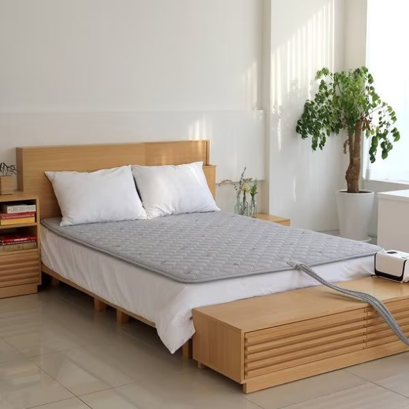 [장수돌침대] 쿠션 온수매트 (싱글, 퀸 중 택)