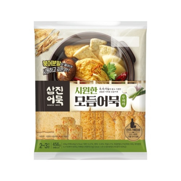 [삼진어묵] 시원한 모듬어묵 무파마맛 456g 
