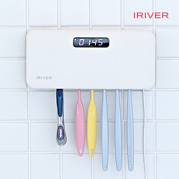 [아이리버] UVC LED 열풍건조 칫솔살균기 TM-9300
