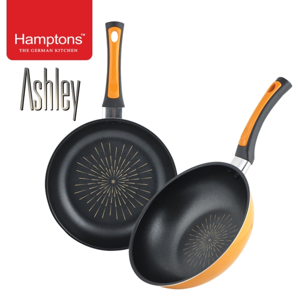 햄튼 애슐리 다이아몬드 프라이팬 2세트-C(2P)(26F28W)