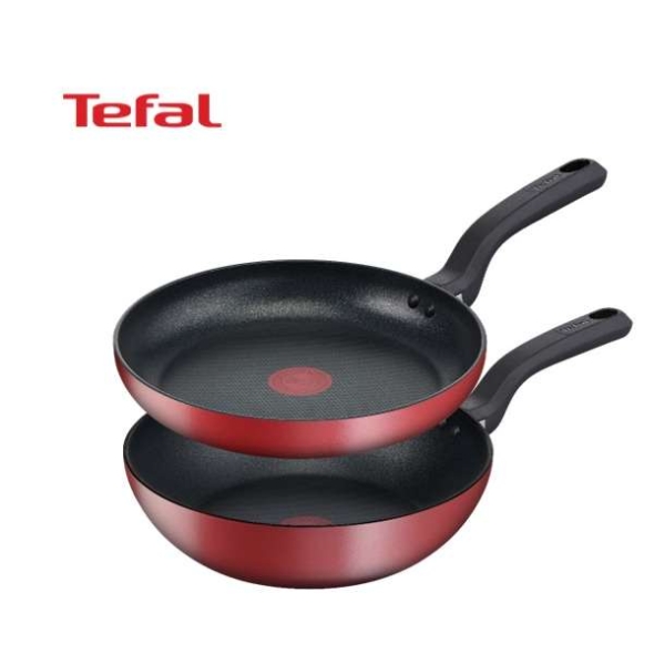 [테팔] 와인딜라이트 인덕션 프라이팬&웍 2종 세트(팬28cm,궁중팬28cm)