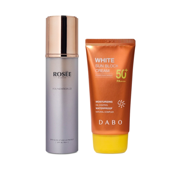 로제 블라썸 파운데이션  /선크림 증정