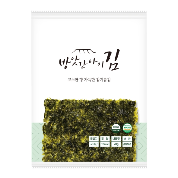 [방앗간아이] 맛있는 고소한 참기름김 맛있는 구운김