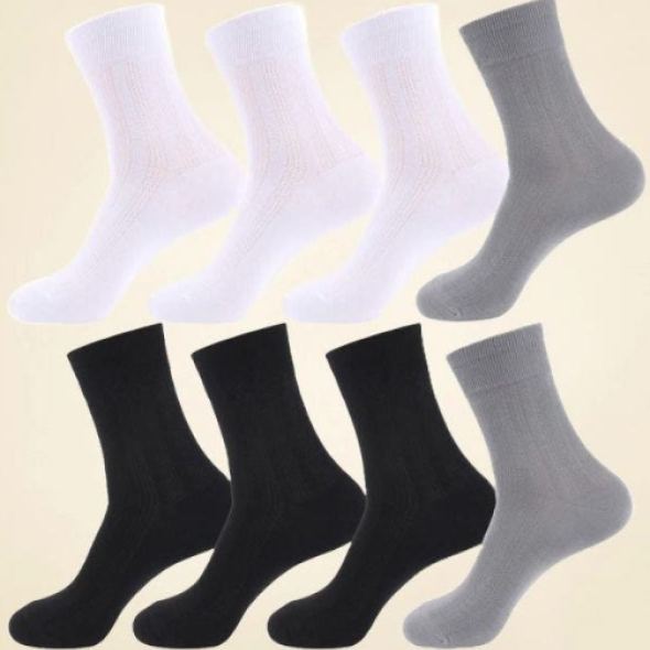 [특별할인] 지알비 통풍이 잘되는 시원한 쿨 메쉬 중목 남성 양말 8켤레