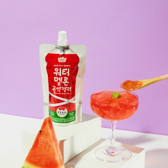 제로슈가 워터멜론 곤약젤리 1케이스 (150g X 10파우치)