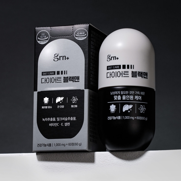 [GRN] 다이어트 블랙맨1000mg*60정 (60g)