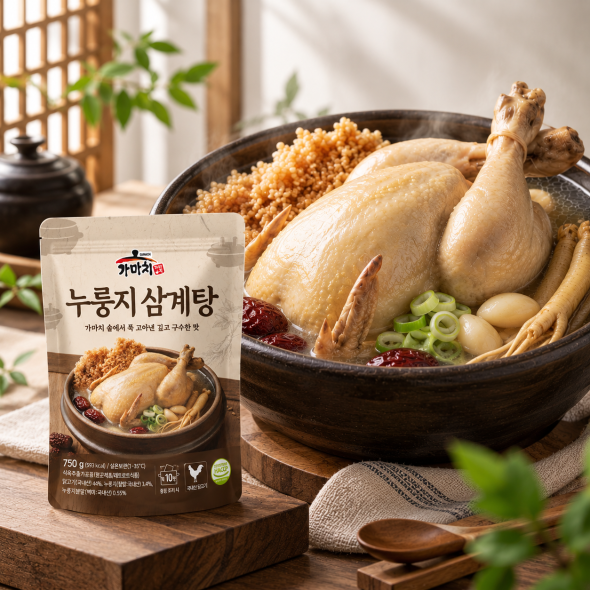 [가마치] 누룽지삼계탕 750g