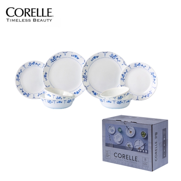 코렐 클래식 플로라 2인 8P 세트