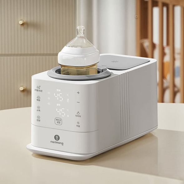 나리몽 가열식 분유 쉐이커 보온 중탕기 보틀워머