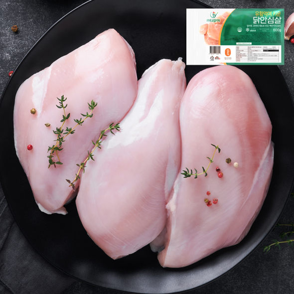 [밀리원] 유황먹여 키운 닭안심살 600g