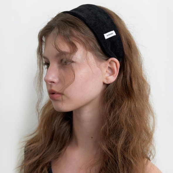 카인더베이비 벨로아 베이직 와이드 헤어밴드