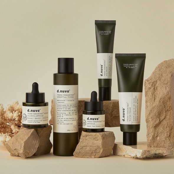 (5종세트) 디누보 프레쉬 세라마이디드 비타민씨+에센셜토너+트러블카밍+워트크림+아이크림