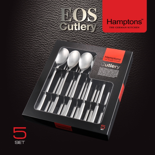 햄튼  EOS 수저세트(유광) 5P